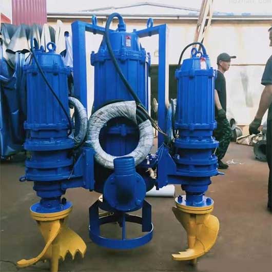 臥式潛水渣漿泵輸送流量不穩定是怎麽回事